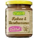 Rapunzel BIO kokosriekstu un lazdu riekstu krēms ar datelēm un kakao, 250g